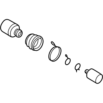 2004 Kia Sedona CV Joint - 0K52Y22520