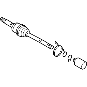 Kia 0K52Y22610 Joint Set-Outer,LH