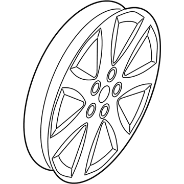 2013 Kia Sorento Spare Wheel - 529101U275