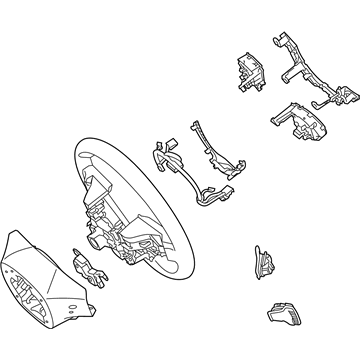 Kia 56100D9JG0SA1 Steering Wheel Assembly