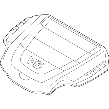 Kia 292403C900 Engine Cover Assembly