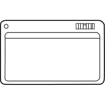 Kia 46796D4100 Information Tag