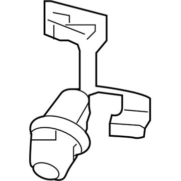 Kia 92452H9100 Rear Holder & Wiring