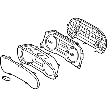 Kia 94011M7430 Cluster Assembly-INSTRUM