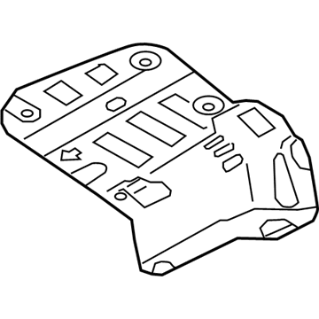 Kia 28793C5100 Panel-Heat Protector