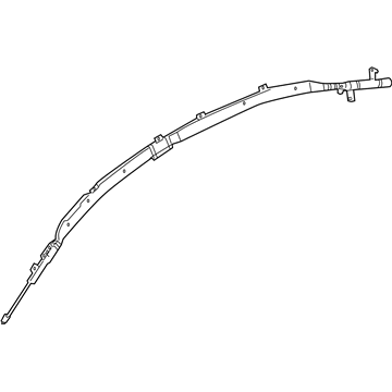 Kia 850101M000 Curtain Air Bag Module, Left