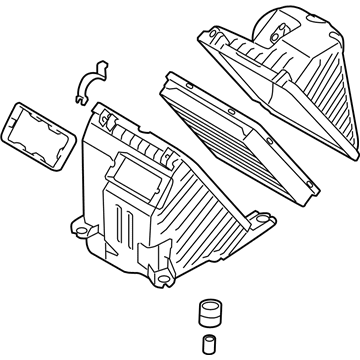 Kia 281102P100 Air Cleaner Assembly