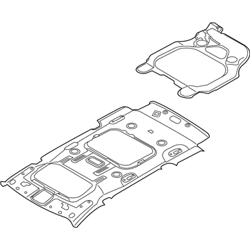 Kia 85421A9000GBU Headlining Assembly