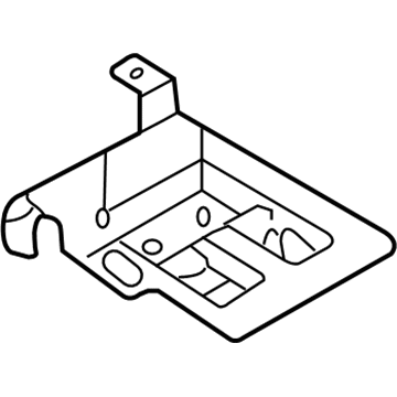 2010 Kia Optima Battery Tray - 371502G200