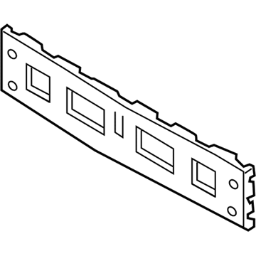 Kia 86529K0010 MOULDING-FRT BPR Lic