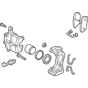 Kia 58130F6200 Brake Assembly-Front ,Rh