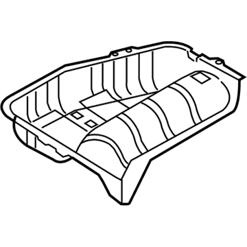 Kia 312303F500 Protector-Fuel Tank