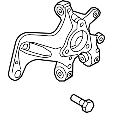 Kia 52720G2000 Carrier Assembly-Rear Axle