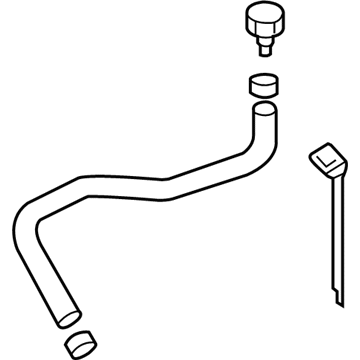 Kia 452703D000 Hose-Breather