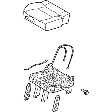 Kia 89200A9AA0D7J Cushion Assembly-3RD Sea