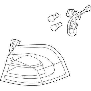 2014 Kia Rio Back Up Light - 924011W220