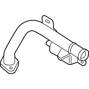 Kia 254572M000 Pipe-Heater A