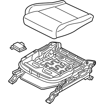 Kia 88200D9221D9D Cushion Assembly-Fr Seat