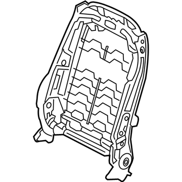 Kia 88410D9560WK Frame Assembly-Front Seat B