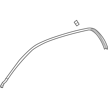 Kia 828503F000 MOULDING Assembly-Roof L