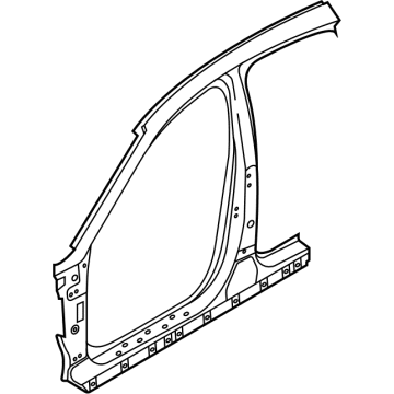 Kia 71110L3A00 Panel Assembly-Pillar Ou