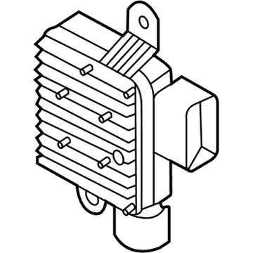 2021 Kia Soul Cooling Fan Module - 25385B5300