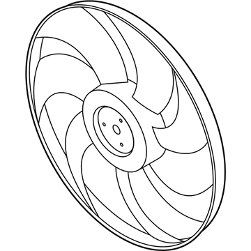 Kia Soul Radiator fan - 25231B5300