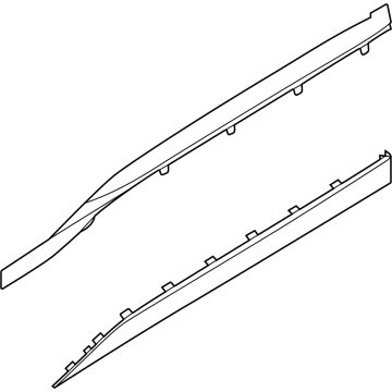 Kia 87722Q5000 GARNISH Assembly-Fr Dr S