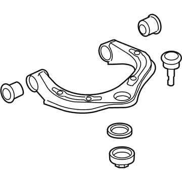 Kia 544012J100 Arm Complete-Upper RH