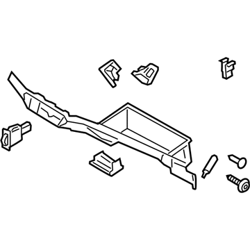 Kia 84730M7100WK Panel Assembly-Lower CRA