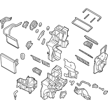 Kia 972052S011 Heater & EVAPORATOR