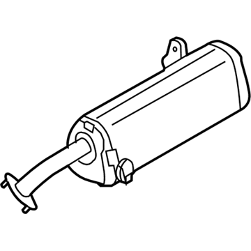 Kia 287002K200 Main Muffler Assembly