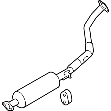 Kia Soul Exhaust Pipe - 286502K200