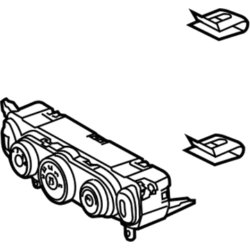 Kia Soul Blower Control Switches - 97250B2AS2ASB