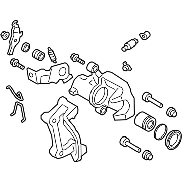 2020 Kia Forte Brake Caliper - 58311M7A30
