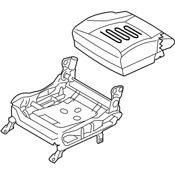 Kia 882003F810715 Cushion Assembly-Front