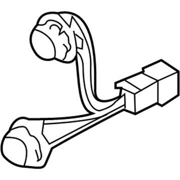 Kia 924401M200 Bulb Holder & Wiring Assembly