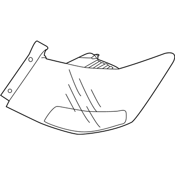 Kia 924111M010 Lens & Housing-Rear Combination Outside