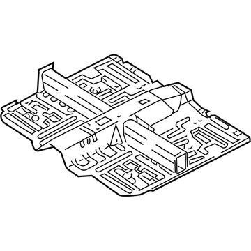 Kia 0K2NA53600C Panel Assembly-Front Floor