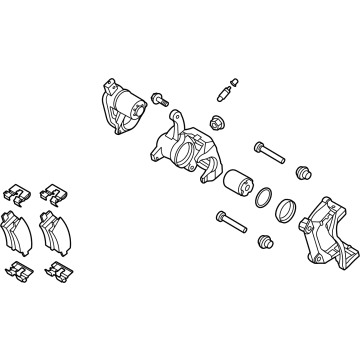 2022 Kia Sorento Brake Caliper - 58210P2300