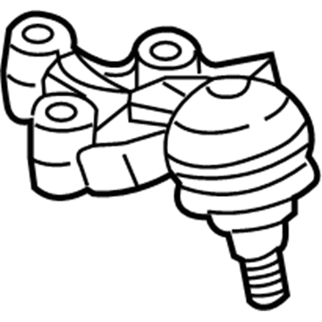 Kia 545703E001 Ball Joint Assembly-Lower