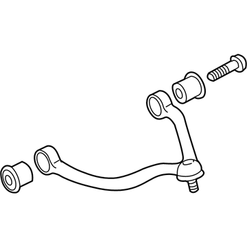 Kia 544103E100 Arm Assembly-Front Upper LH