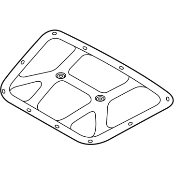 Kia 81125L3000 Pad-Hood Insulating