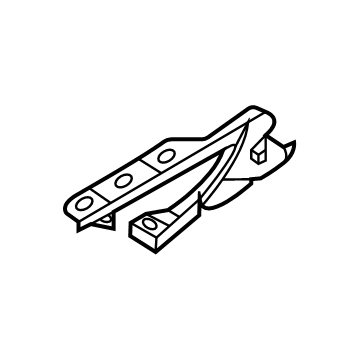 Kia 66910L2000 Hinge Assy-Hood,LH