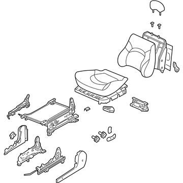 Kia 880033C971GJC Seat Assembly-Front ,LH