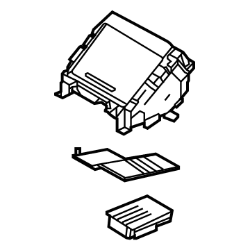 Kia 84630P4050WK Tray Assembly-Floor Cons