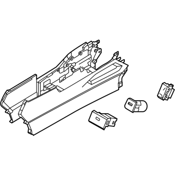 Kia 84610P2300WK Console Assembly-Floor