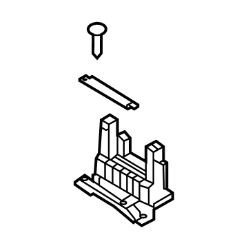 Kia 84635P2000 Bracket Assembly-Floor C