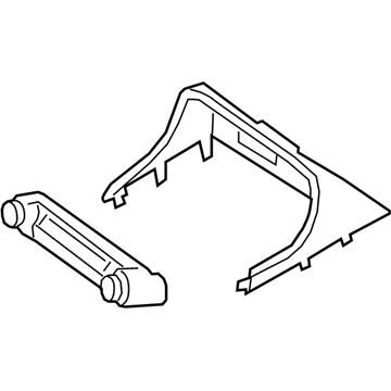 Kia 84617J5000 Upper Cover-GARNISH