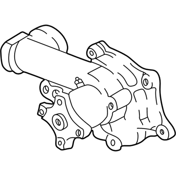 2001 Kia Optima Water Pump - 2510038200